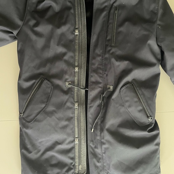 Mackage Moritz Navy Parka Jacket Unisex - Picture 7 of 7